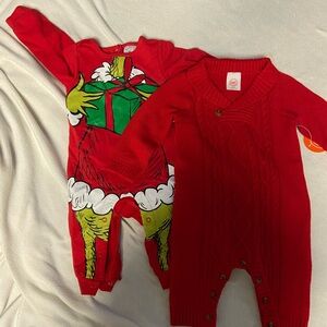 Set of 2 Christmas / Holiday Rompers 🎄🎅